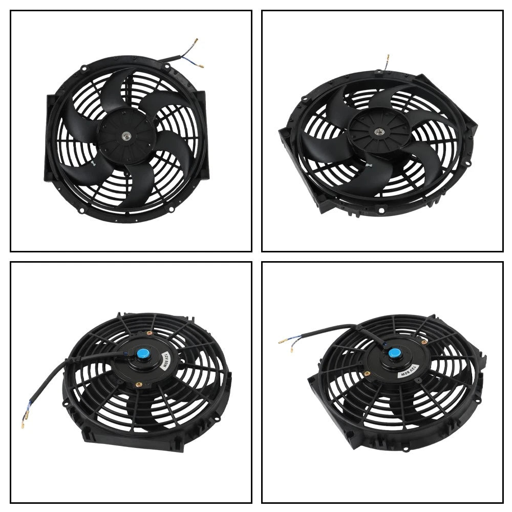 10 Inch 12V Universal Cooling Fan Assembly for Radiators