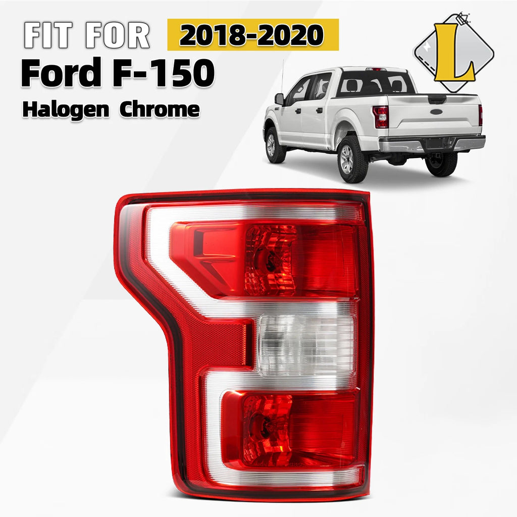 Halogen Tail Light Lamp Left Side for Ford F-150 (2018–2020) JL3Z13405H