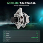 Alternator for Chrysler Sebring (2007–2010) 2.4L L4