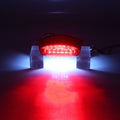 12V LED Tail Brake Light License Plate Lamp for Harley Honda