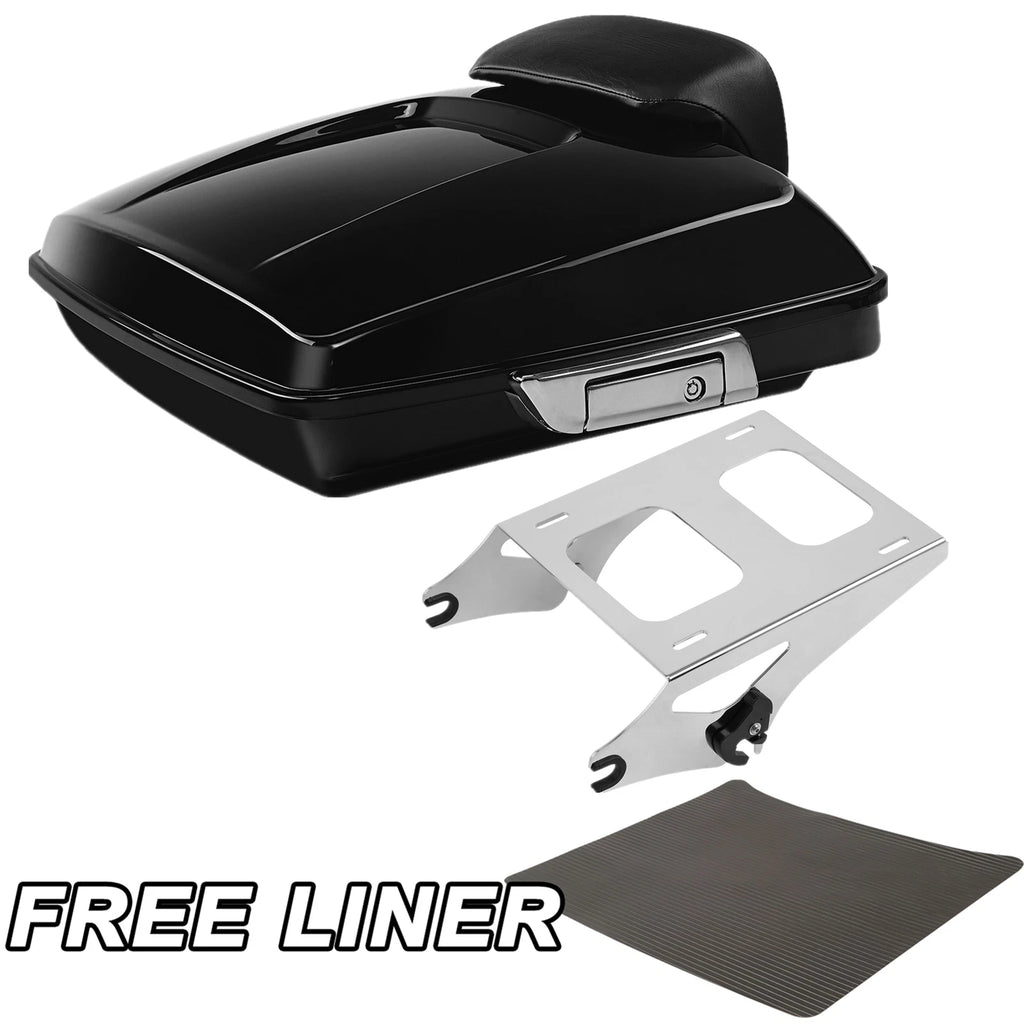 Trunk Pad Mount Rack for Harley Touring Road King Glide (2014–2022)