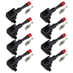 8x Ignition Coil & Spark Plug for Honda Civic L4 1.3L (2003–2005) 30521PWAS01