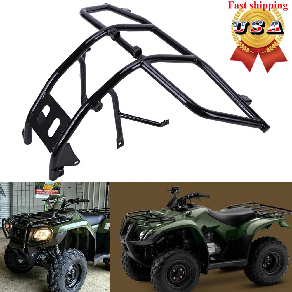 Black Front Bumper Kit for Honda Recon 250 TRX250 TE TM (2007–2024)