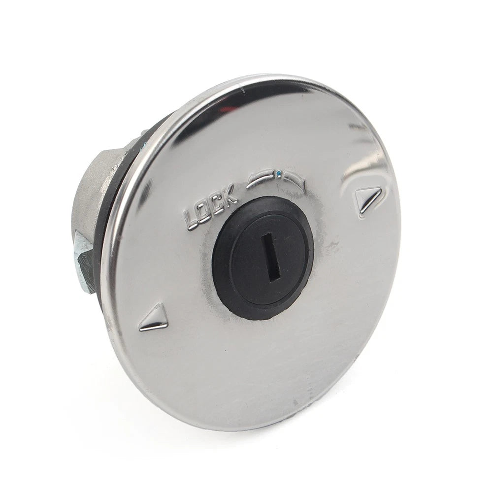 Fuel Tank Gas Cap Cover with Keys for Yamaha FZR250 FZR400 FZR600 (1989–1999)