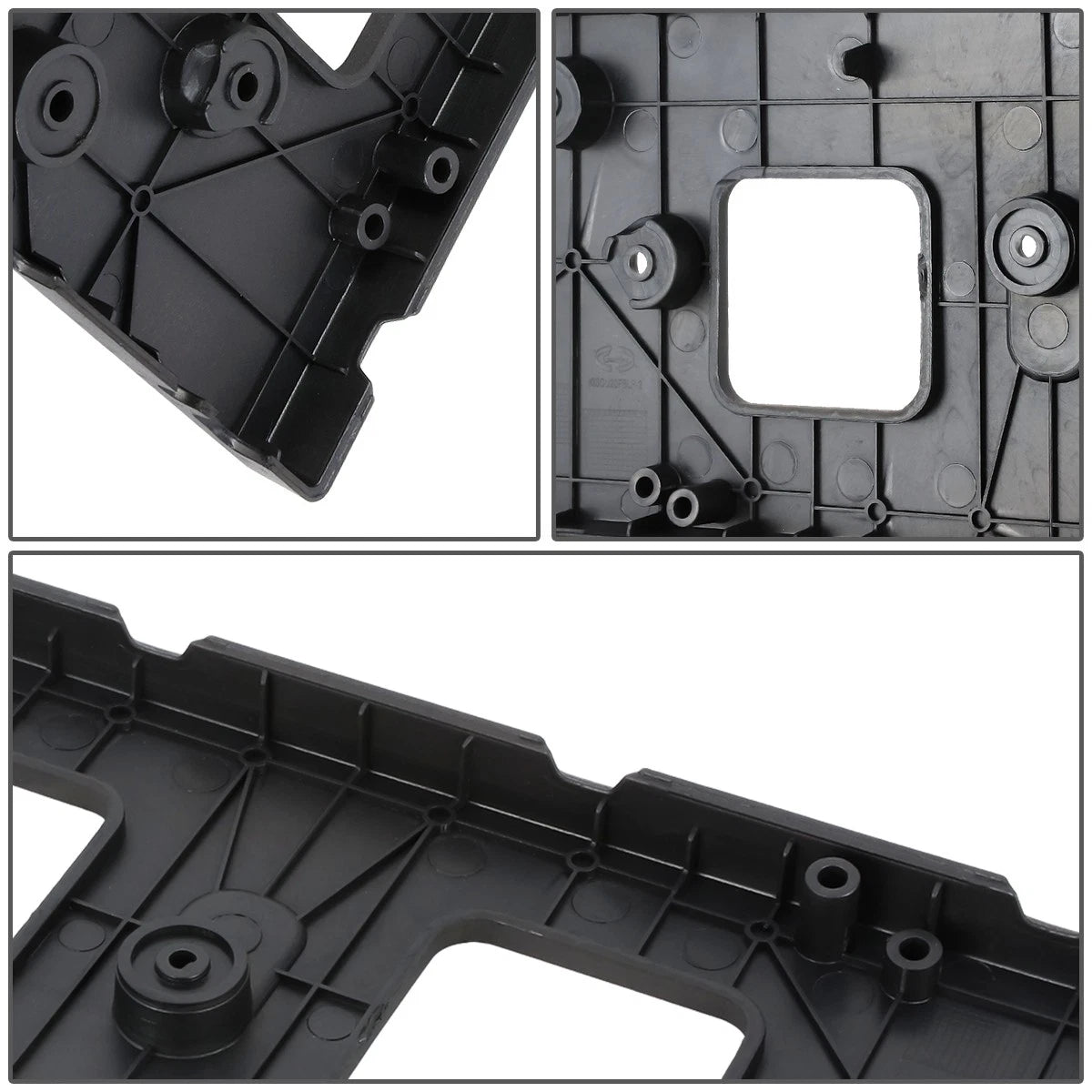 Front Bumper License Plate Holder Mounting Bracket for Soul (2020–2021)