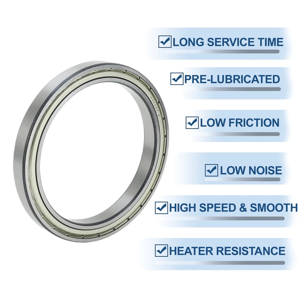 Deep Groove Ball Bearing 6822ZZ for Scooter Skateboard Wheel (110x140x16mm)