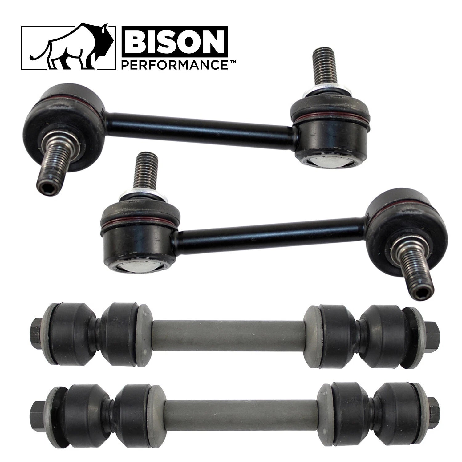 4pc Sway Bar Link Kit for Trailblazer Envoy 9-7x (2002–2009)