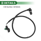 ABS Wheel Speed Sensor No. 4670A191 for Mitsubishi Pajero (2009–2016)
