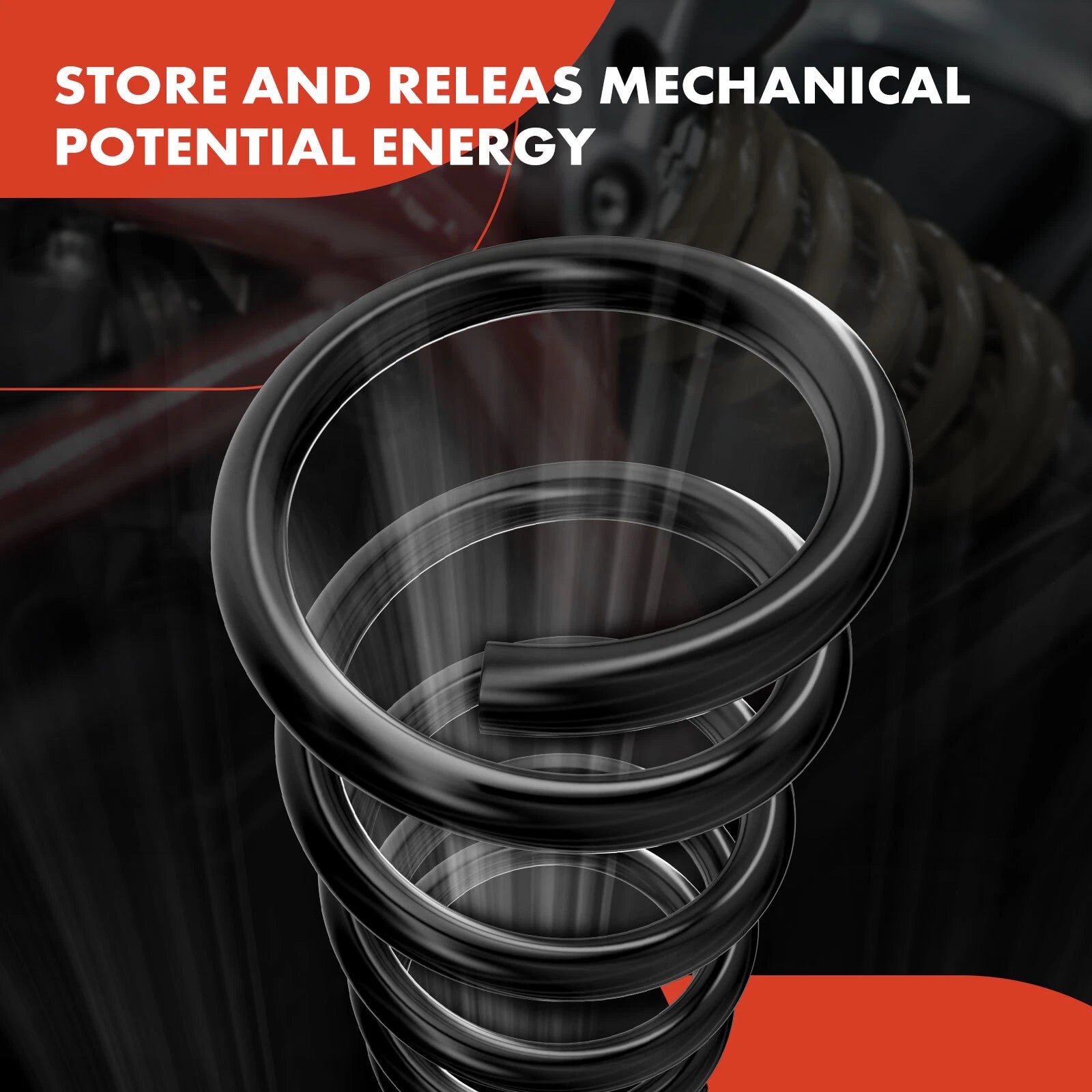 2X Front Coil Springs for Chevy Express 3500 GMC Savana 3500 (2006–2016)