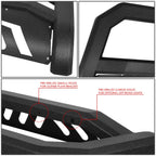 J2 Front Bumper Grille Brush Guard Push Bar for Dodge Ram 1500 2500 3500 (2002–2009)