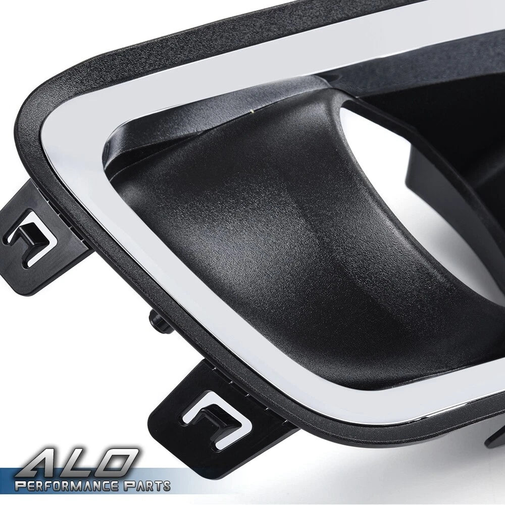 Clear Lens Fog Lights with Chrome Trim for Chevy Colorado (2015–2020)
