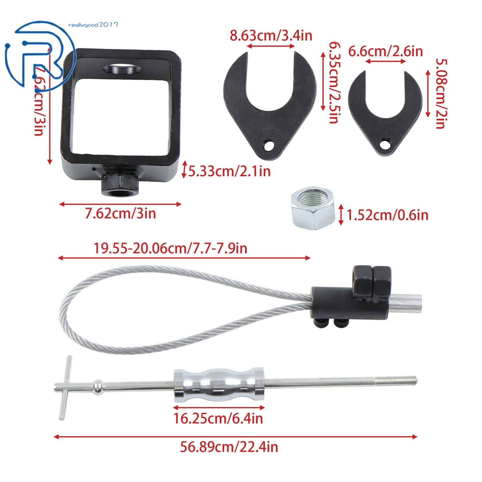 Master CV Joint Puller Slide Hammer for Front Wheel Drive Axles