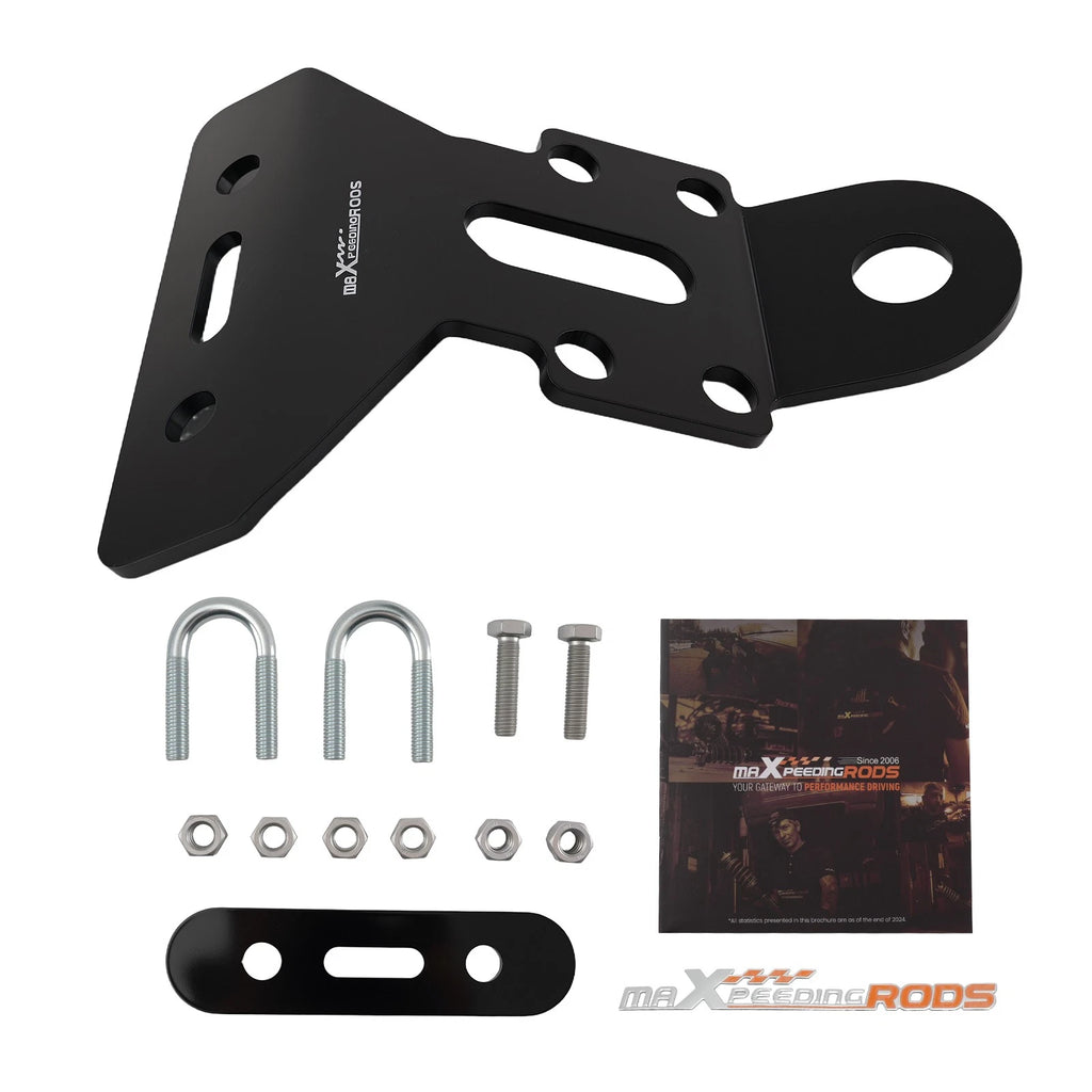 Heavy Duty Trailer Hitch Mount for Yamaha Raptor 90 (2019–2024) Steel Black