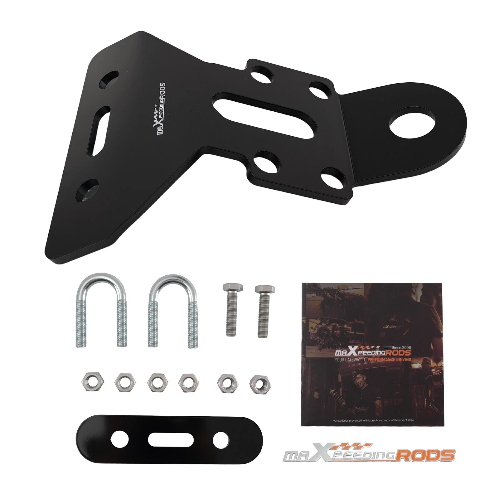 Heavy Duty Trailer Hitch Mount for Yamaha Raptor 90 (2019–2024) Steel Black