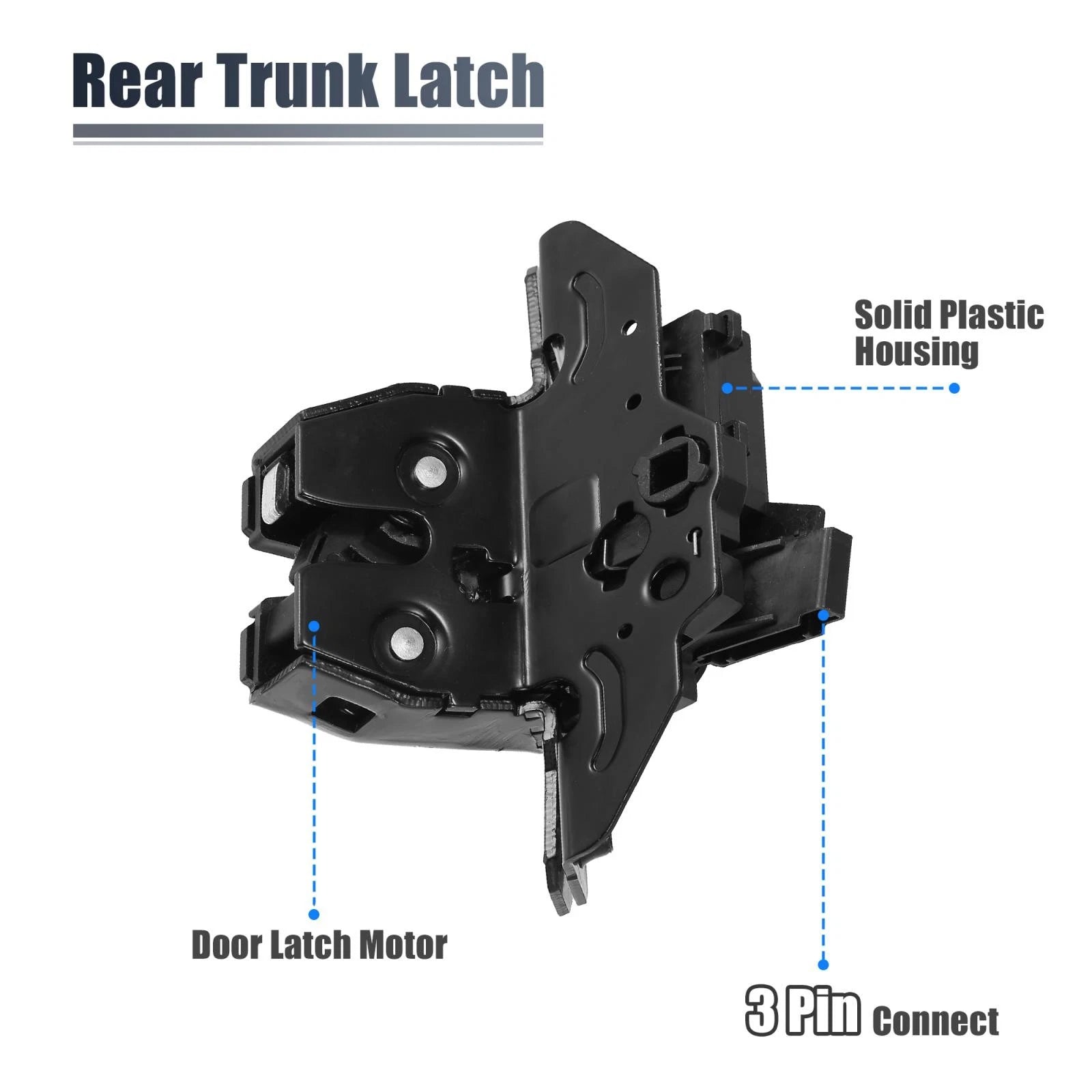 Tailgate Lock Latch Actuator for Chevy Tahoe Suburban GMC Yukon (2015–2019)
