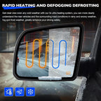 Driver Side Power Heated Mirror Glass for Toyota Tundra Sequoia (2007–2020) TO1324107