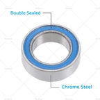 10X MR85-2RS MR115-2RS Bearing PTFE Rubber Seal for RC 2728 4606 5114
