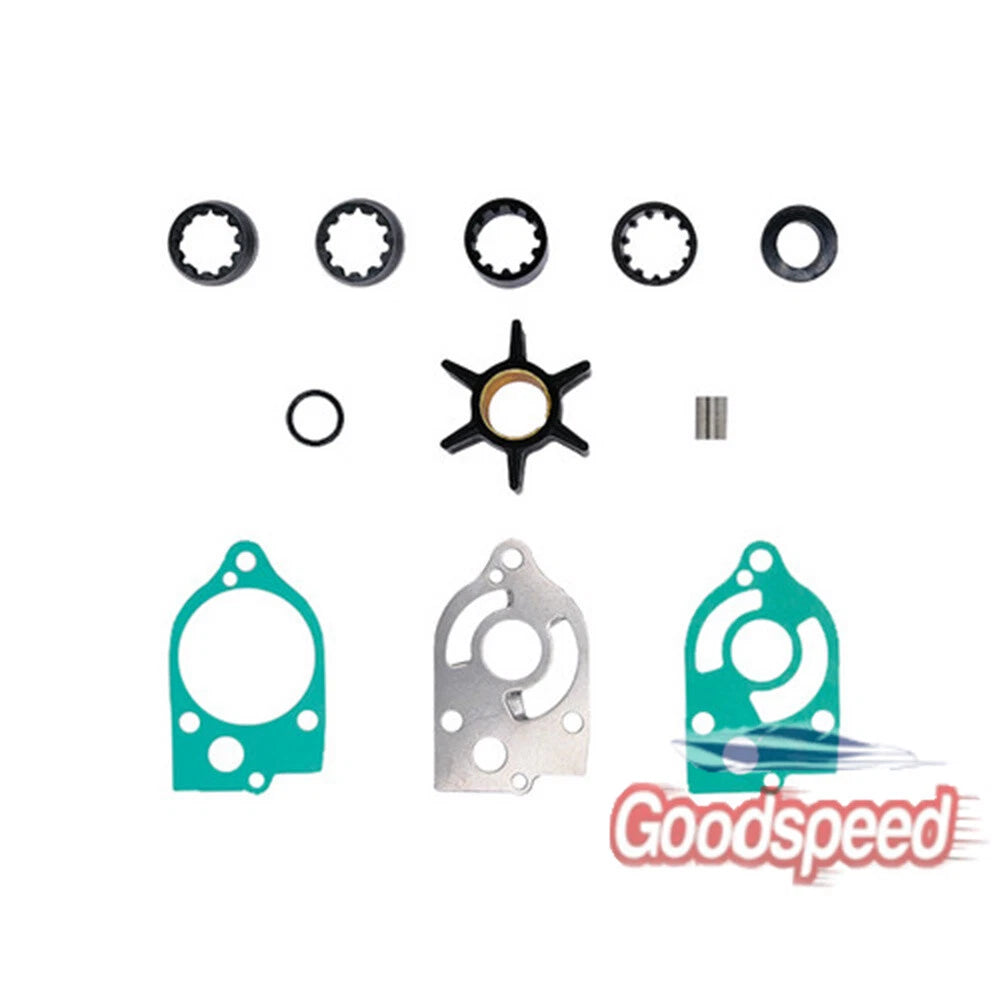 Water Pump Impeller Kit for Mercury 30-70HP (OEM 18-3207, 47-89983T2, 47-89983Q1)
