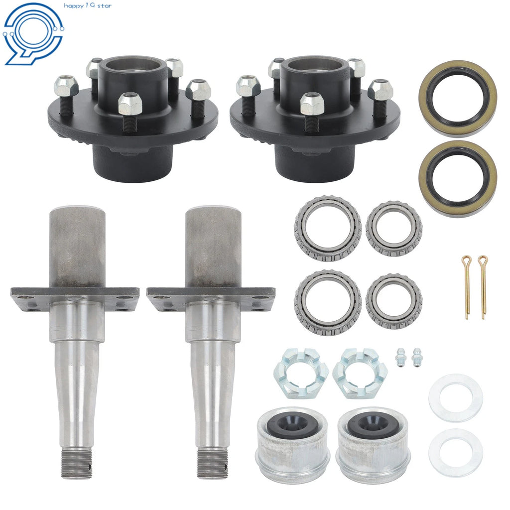 Trailer Hub Kit for 3500lbs Axle (8.25" x 1.75", 5 on 5)