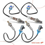 4x Upstream & Downstream O2 Oxygen Sensor for Chevy Silverado 1500 for GMC (2019-2020)