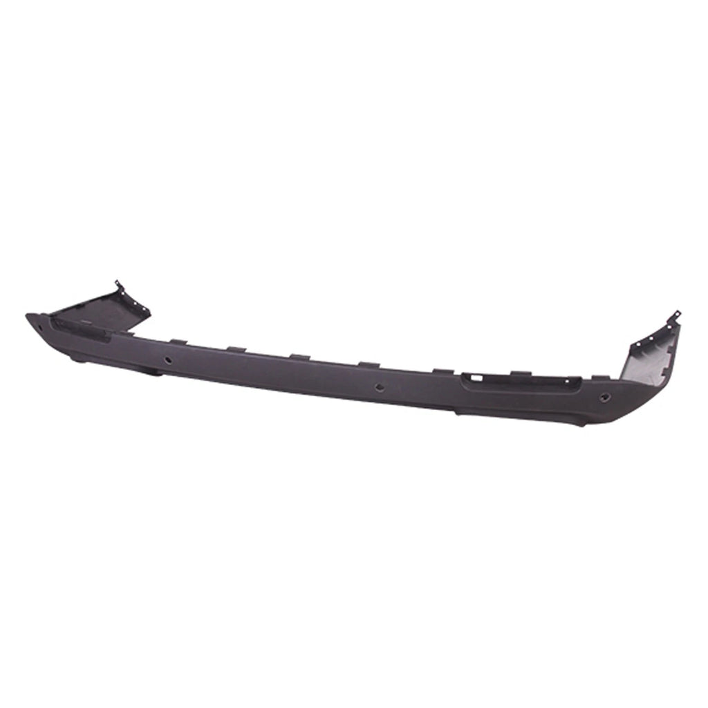 Replacement Gray Textured Rear Lower Valance Panel w/Park Assist Sensor Holes