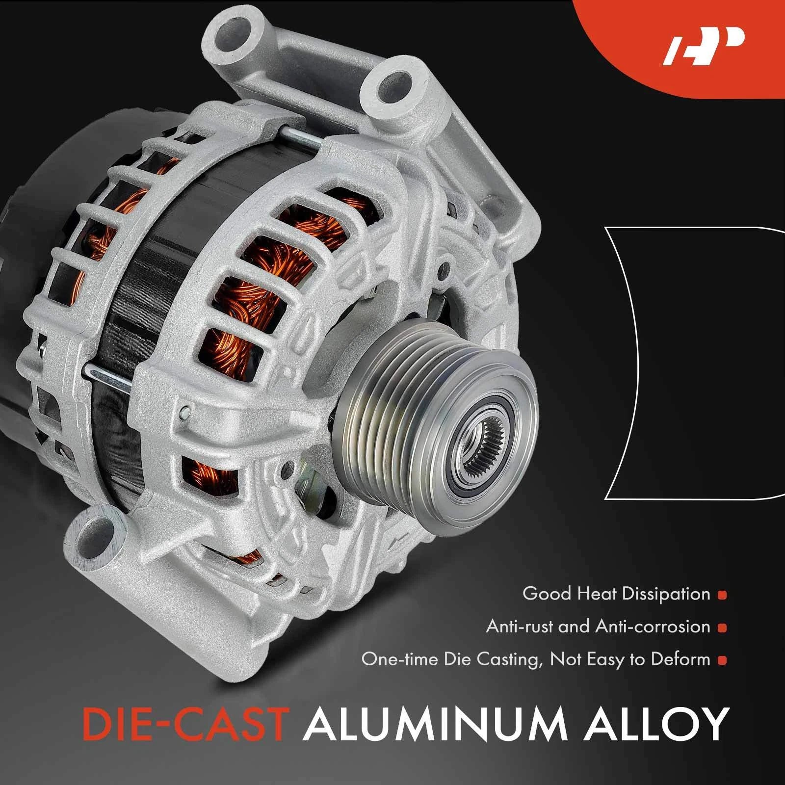 Alternator for Ford Transit-150 250 350 (2015–2019) 3.2L 210A 7-Groove