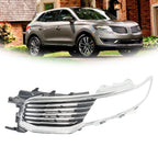 Front Grille Bumper Upper for Lincoln MKX (2016–2018) Chrome Mesh