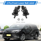 2X Front Lower Ball Joints for Toyota Tundra (2000–2002) No.K90262/K90263