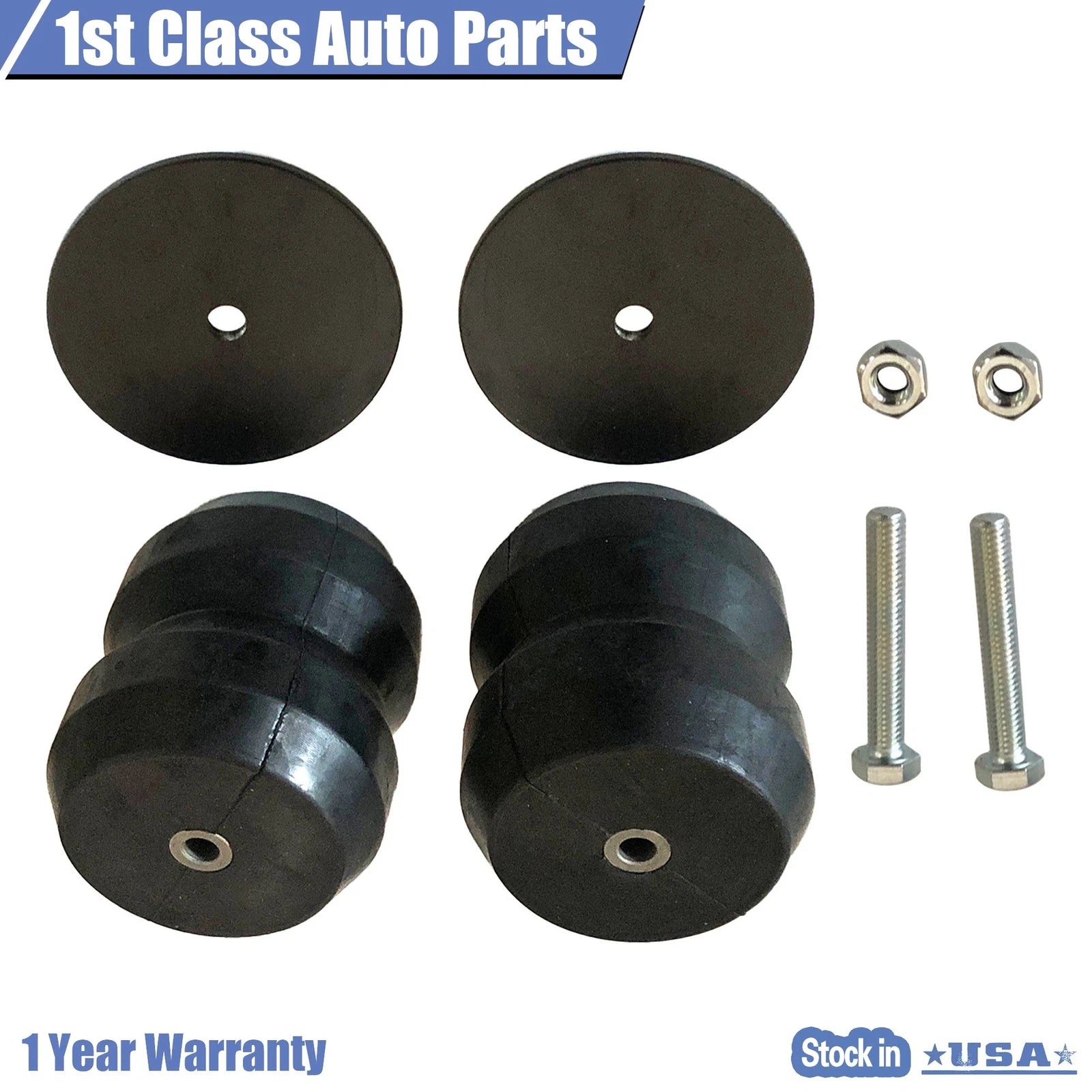 Rear Helper Spring Kit for Chevrolet Silverado 1500 GMC Sierra 1500 (2019-2020)