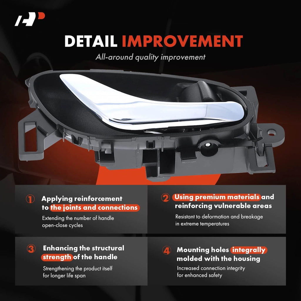 Chrome Interior Door Handle for Nissan Sentra (2013-2019)