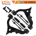 10pcs Front Lower Control Arm & Ball Joint Tie Rod End for Ram 1500 (2011–2012)