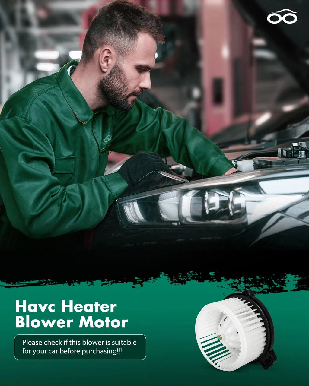 Heater Blower Motor 700229 for Hyundai Genesis Coupe (2010–2013) & Kia Rio (2006–2011)