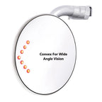 Peep Mirror with LED Turn Signal for Universal Stainless Steel (4 inch)