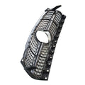 Front Bumper Grill for Mercedes Benz R117 (2014–2016) 13 Black Plastic