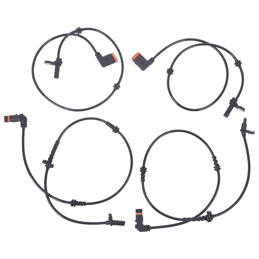 Set of 4 ABS Wheel Speed Sensors for Mercedes CL600 S65 AMG (2007–2010)