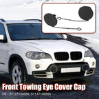 Pair Front Bumper Tow Hook Cover Caps for BMW X5 (2006–2010) 51117159589 51117159590