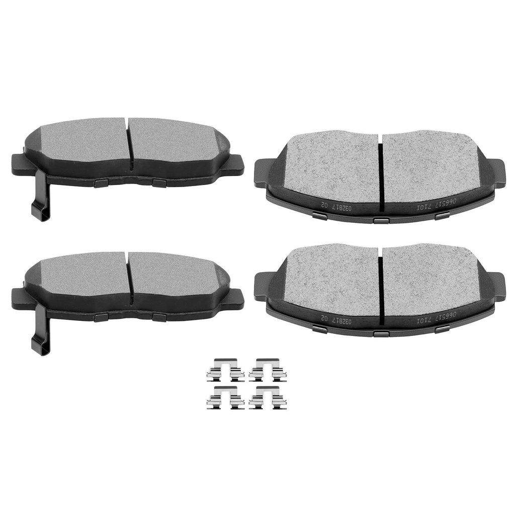 Front Rotors + Brake Pads for Honda Civic (2006–2011) Drilled & Slotted