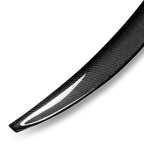 V-Style Real Carbon Fiber Duckbill Rear Trunk Lip Spoiler for Genesis (2010–2016)