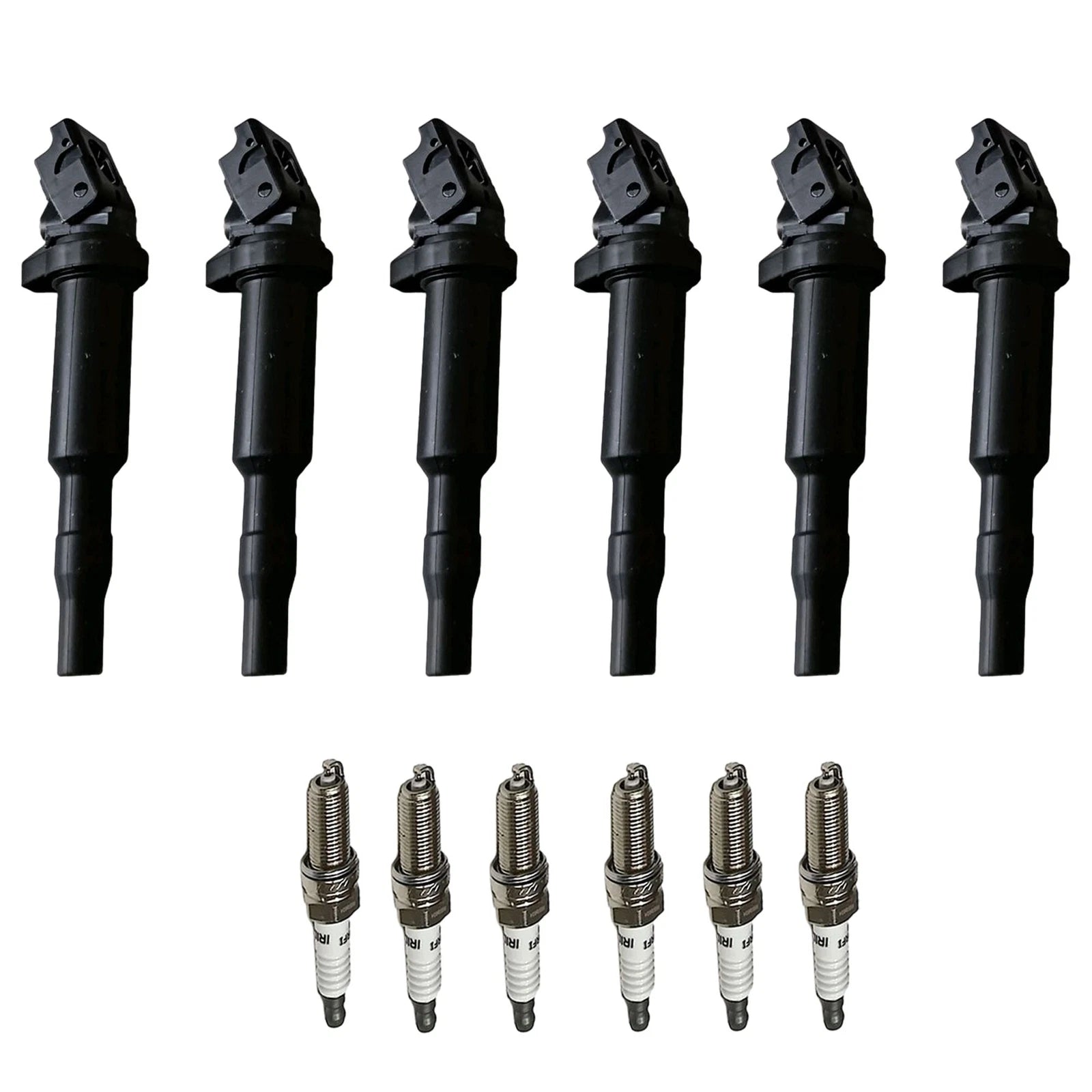 6X Ignition Coils & 6X Iridium Spark Plugs for BMW 128i 328i 525i 528i Z4 (2008–2013)