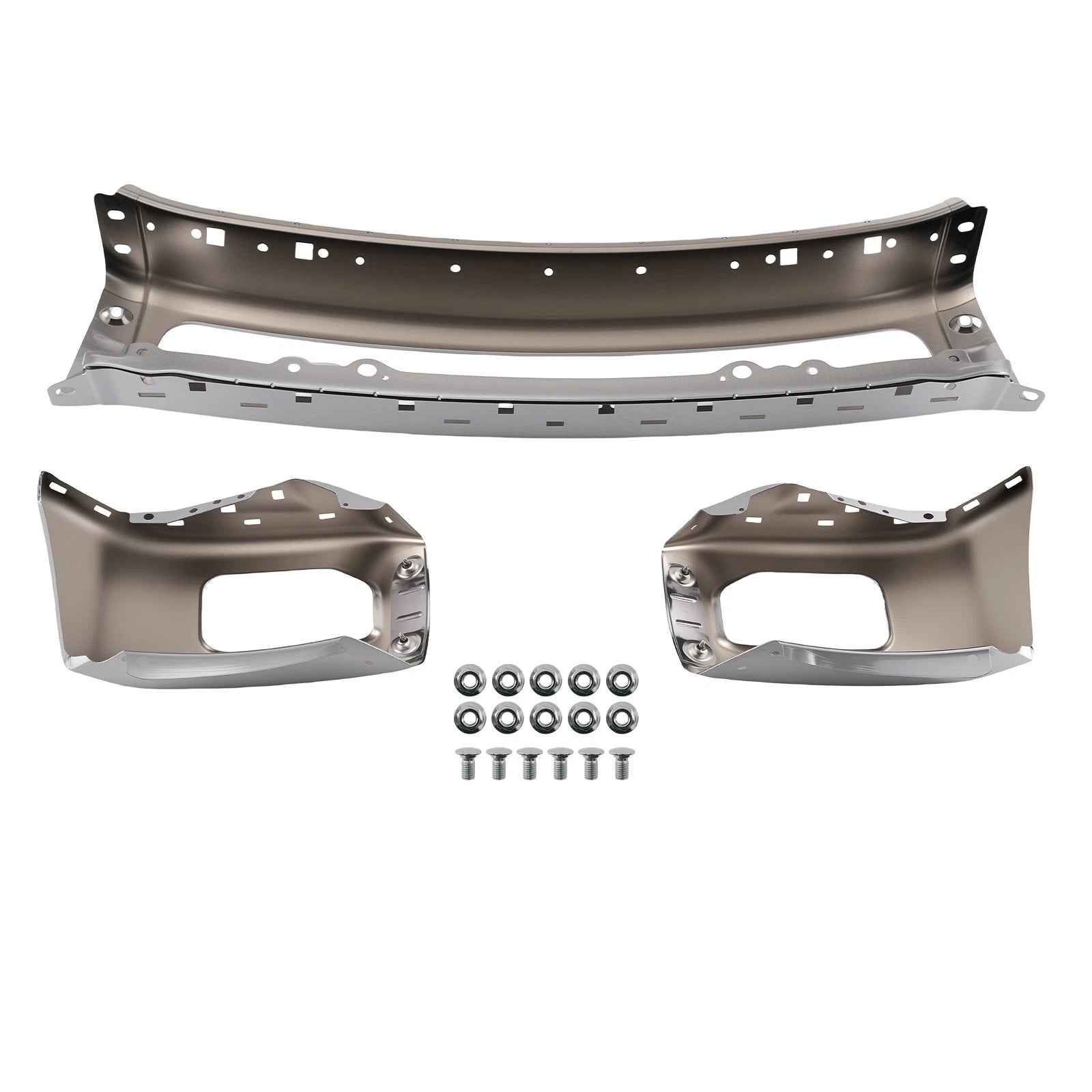 Chrome Front Steel Bumper Bar for Ford F250 F350 (2011–2016) BC3Z17757B