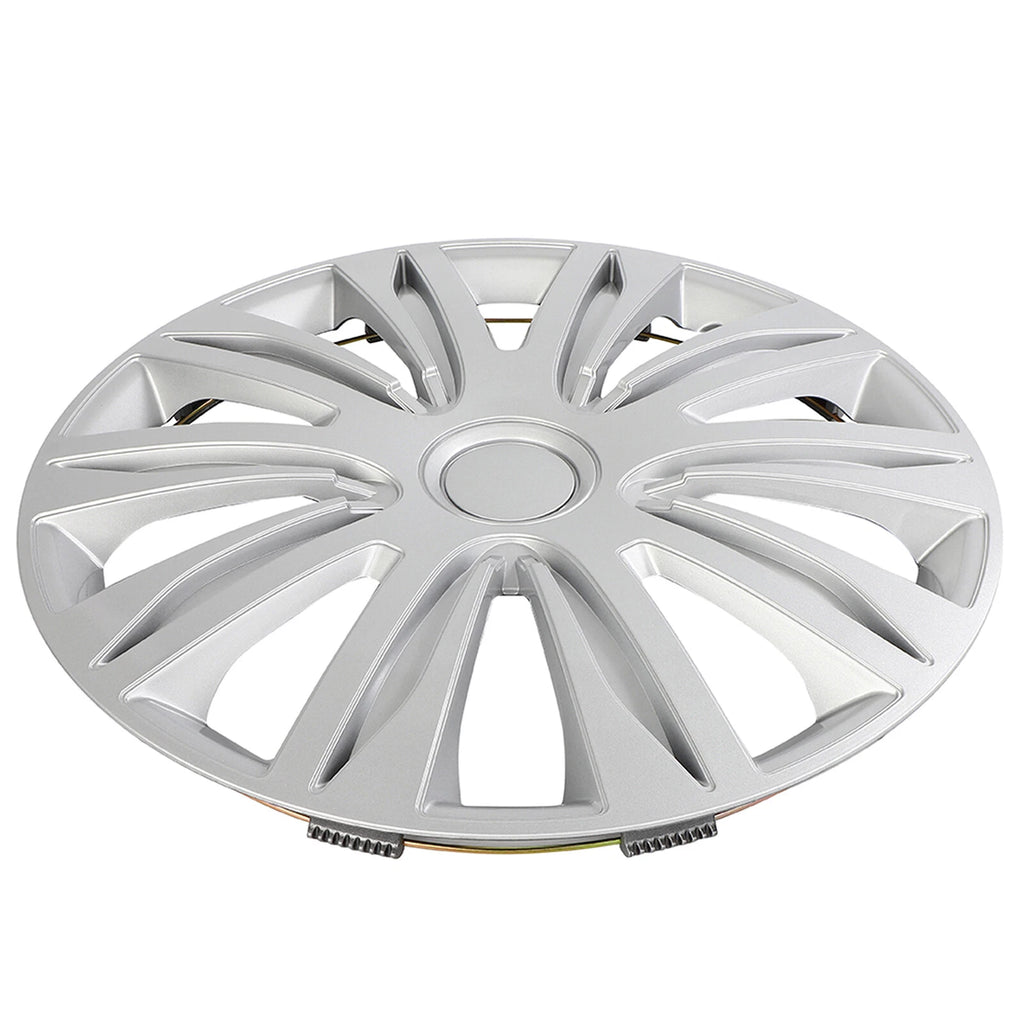 Set of 4 Wheel Covers for R17 Tires - Snap On Silver