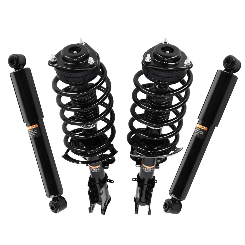 Set of 2 Front Rear Shock Strut Absorbers for Chrysler Town & Country (2011–2016)