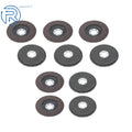 10PCS 4.5" Zirconia Flap Disc Sanding Grinding 60 Grit for Automotive Use