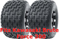 Set of 2 WANDA Sport ATV Tires 22x10-10 for Kawasaki Brute Force 300 (2003–2023)