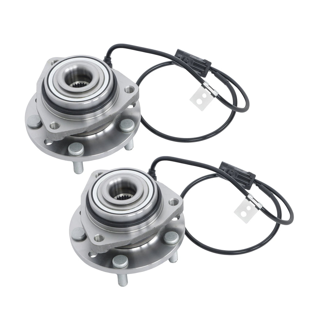 2X Front Wheel Hub Bearings for GMC Jimmy Sonoma 4WD (1997–2004)