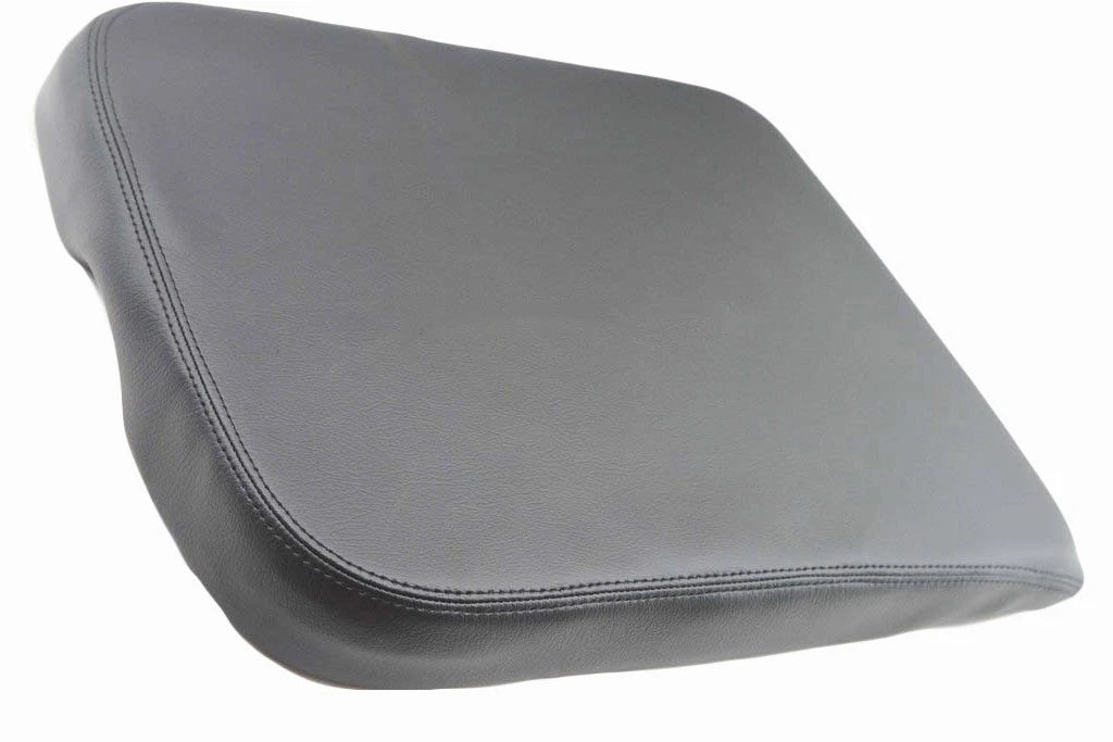 Center Console Armrest Cover for Dodge Ram (2002–2008) Black Leather Synthetic