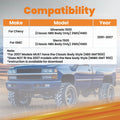 Rear C-Notch Bump Stops for Chevy Silverado 1500 Classic (2001–2007)
