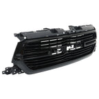 Front Upper Grille for Ram 1500 (2019-2022) Glossy Black Plastic