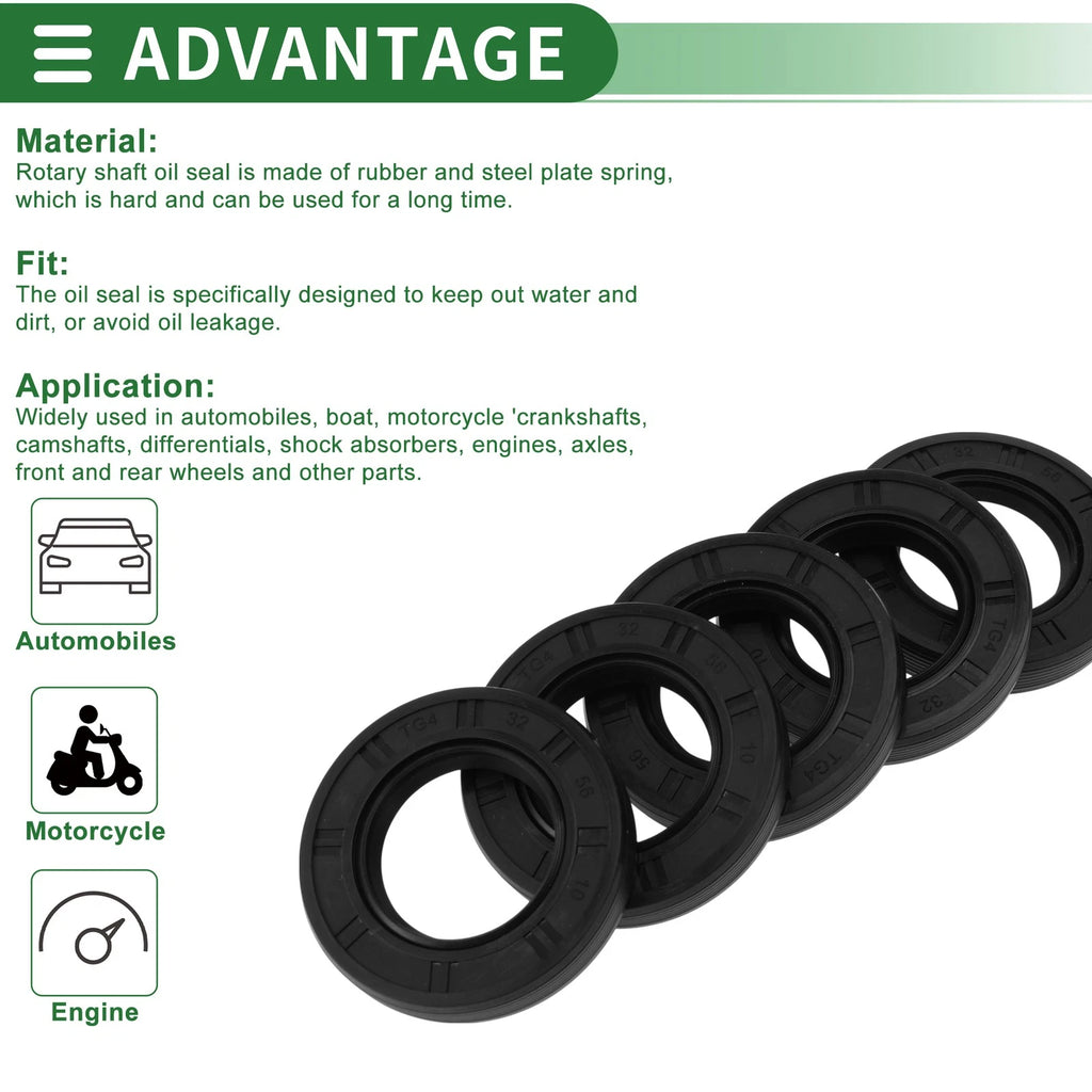Oil Seal for Rotary Shaft (32x56x10mm)