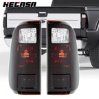 Pair Smoked Tail Lights for Ford F-250 F-350 F-450 F-550 Super Duty (2008–2016)